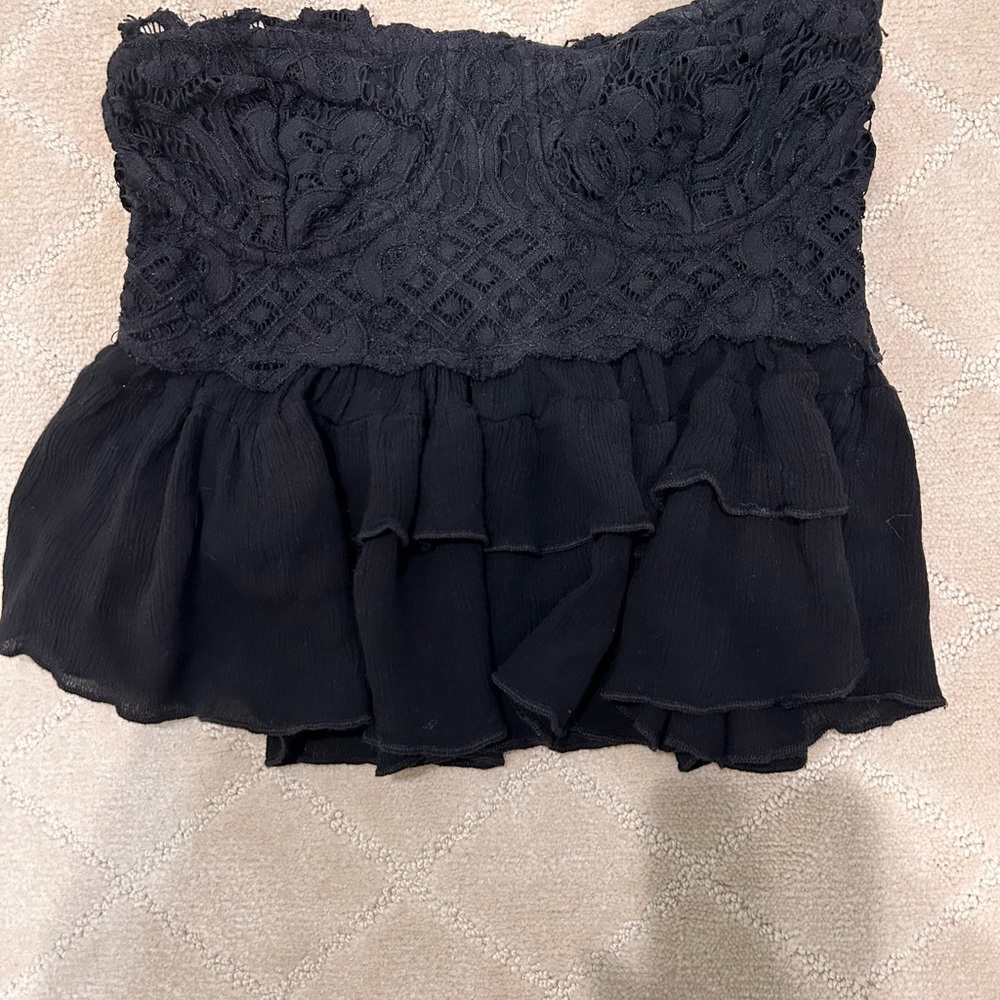 Free People Adella Strapless Top